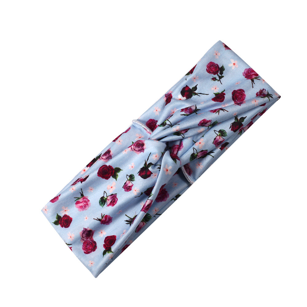 Wholesale Valentine's Day Flower Polyester Headbands