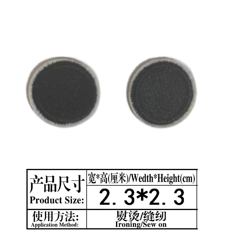 Wholesale Handmade Doll Eye Clothing Embroidery DIY Patches