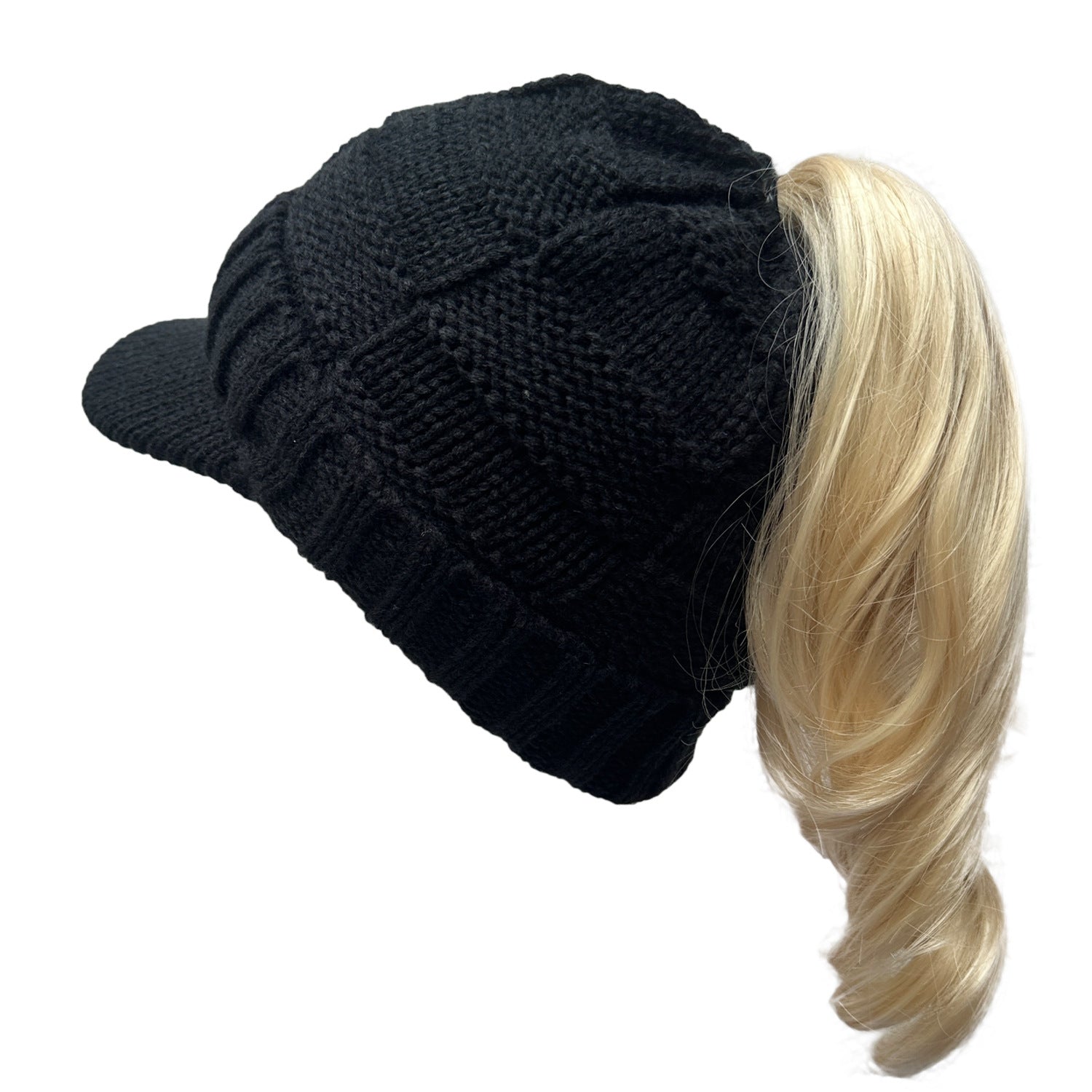 Wholesale Woolen Hat Outdoor Ski Knitted Woolen Baseball Hat