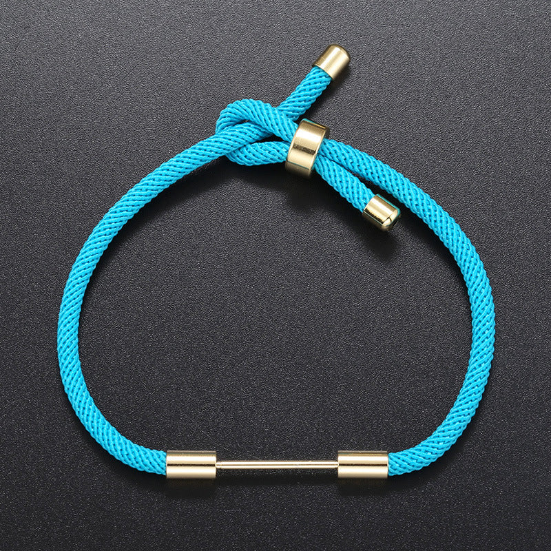 Wholesale DIY Woven Semi-finished Rope Bracelets
