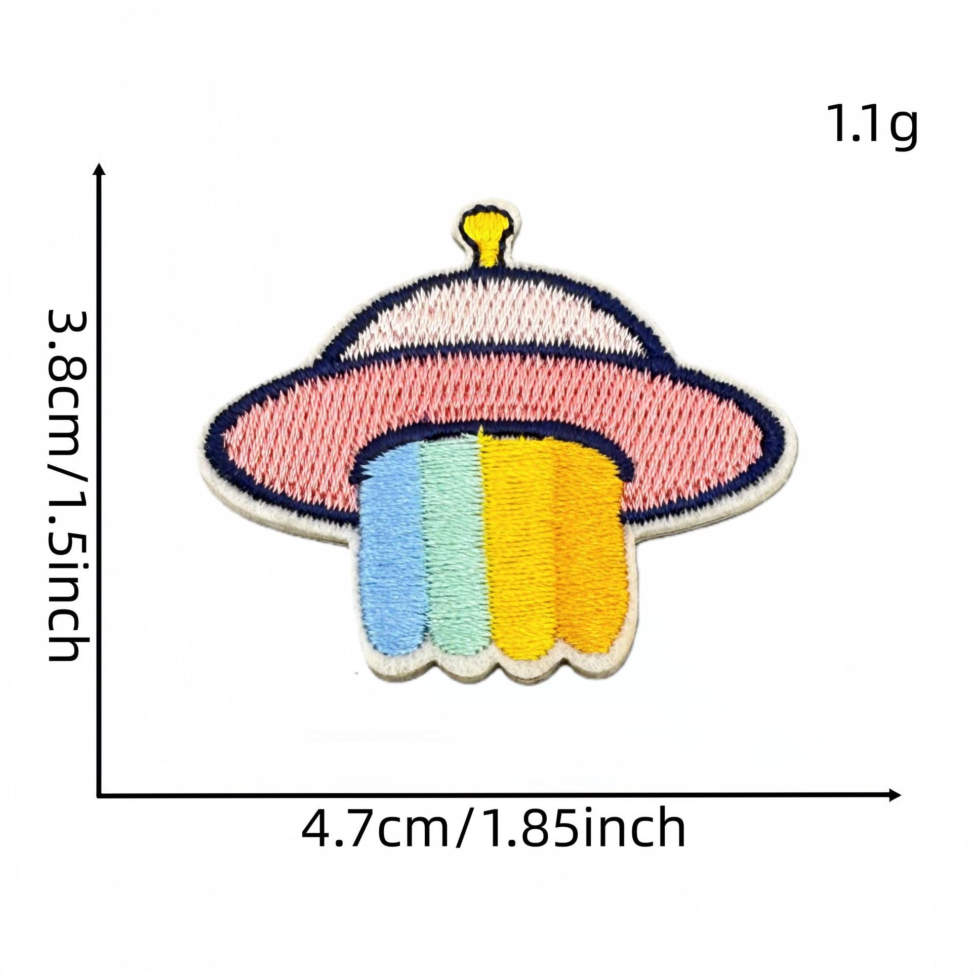 Wholesale Cute Cartoon Astronaut Embroidered Patches Space Series Self Adhesive Clothing Accessory DIY Decor Resale