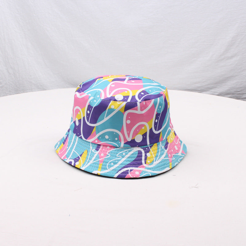 Wholesale Polyester Double-sided Printing Bucket Hat