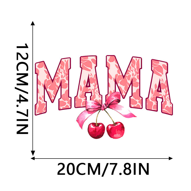 Wholesale 10pcs Leopard print bow Mother's Day UV DTF Ready to Press Transfers Wraps