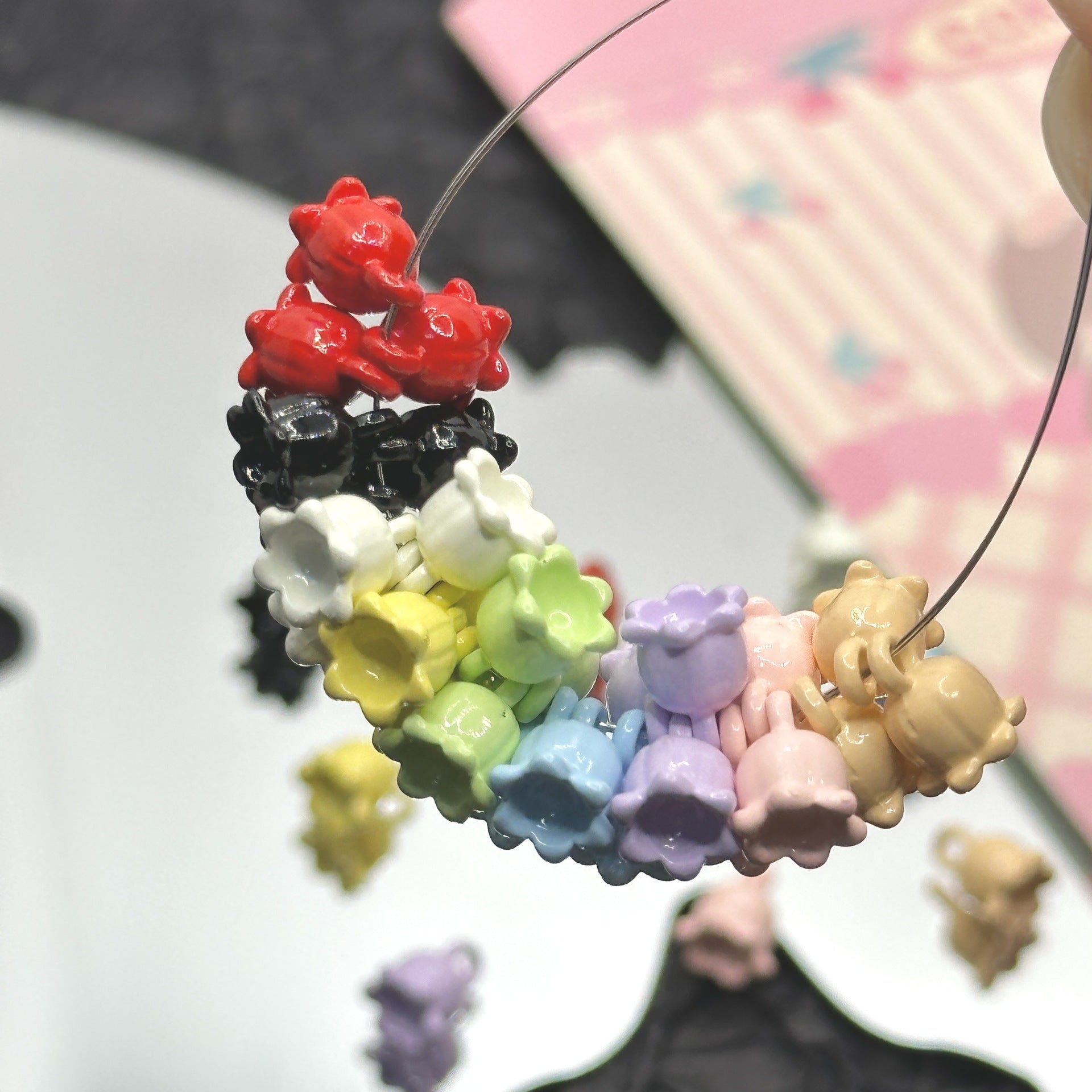 Wholesale 10pcs Mini Small Lily of the Valley  Alloy Jewelry Accessories DIY