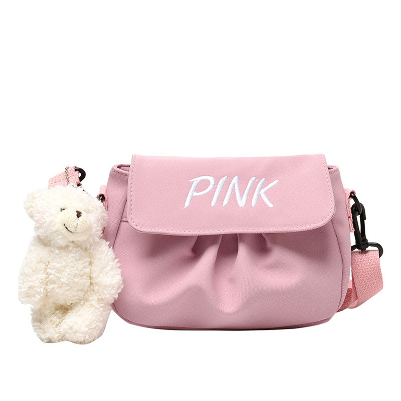 Wholesale Nylon shoulder bag printed lettering crossbody bag coin purse