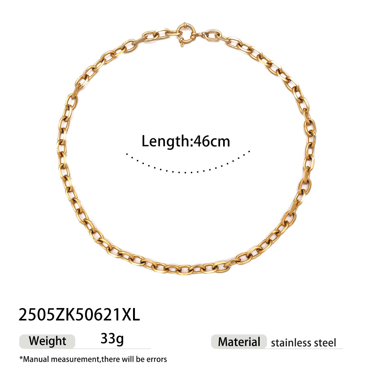 Wholesale Tyna European and American Light Luxury 18K Gold Stainless Steel Conch Sea Star Sun Thick Rope Necklace All-match Cross-border Trendy Jewelry