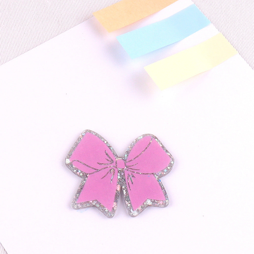 Wholesale 10pcs/pack Pretty Bows Acrylics for Badge Reel