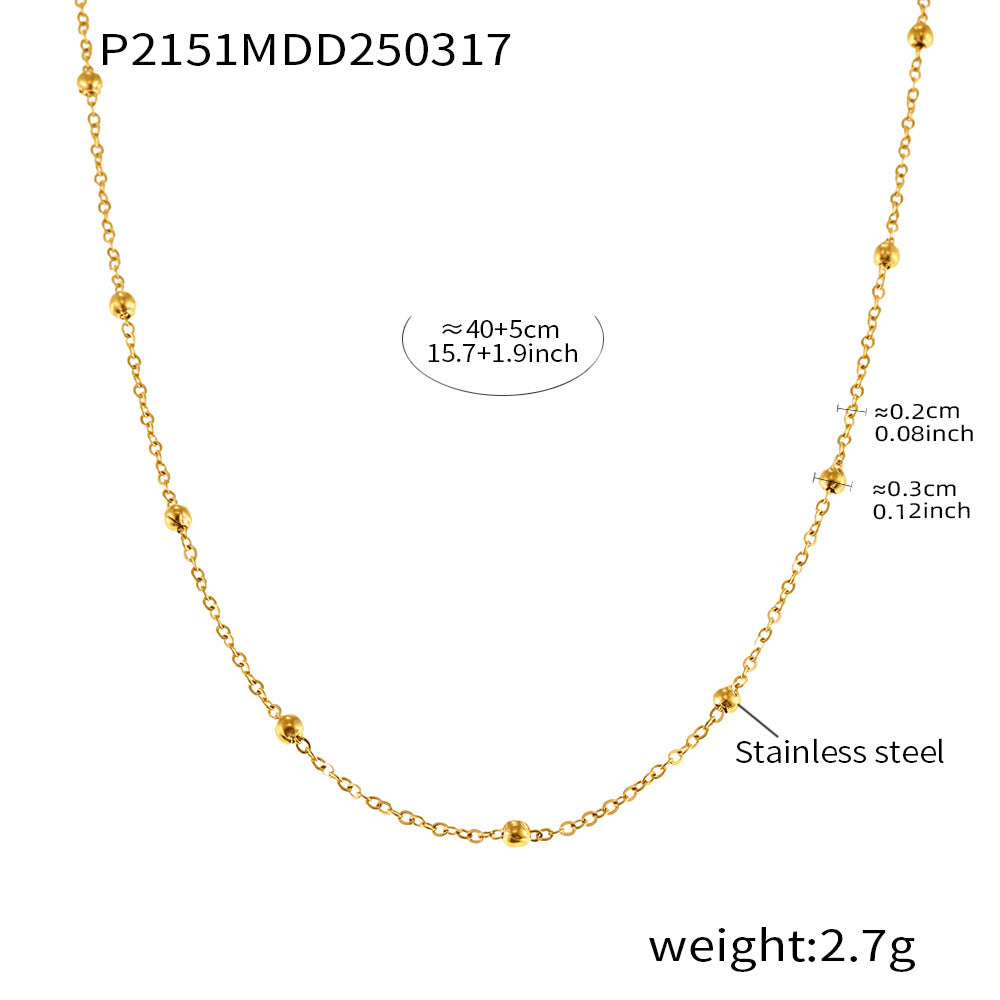 Wholesale Ocean Series Bohemian Dolphin Pendant Glass Beaded Clavicle Necklacee