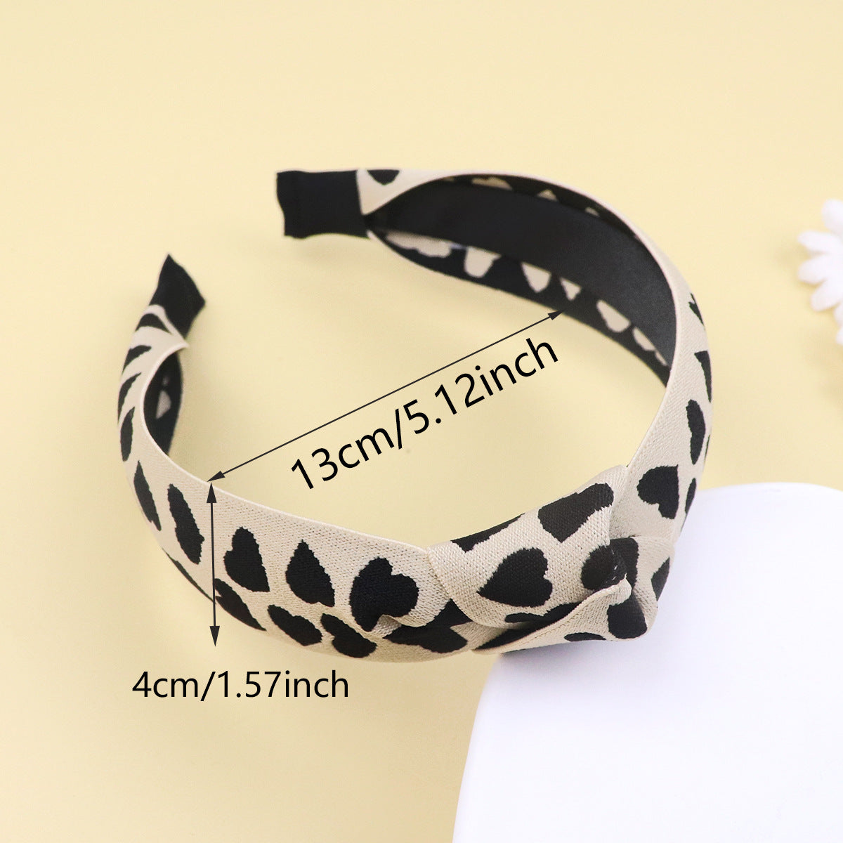 Wholesale Valentine's day love hairband wide-brimmed knot high cranial top headband party holiday fabric hair accessories