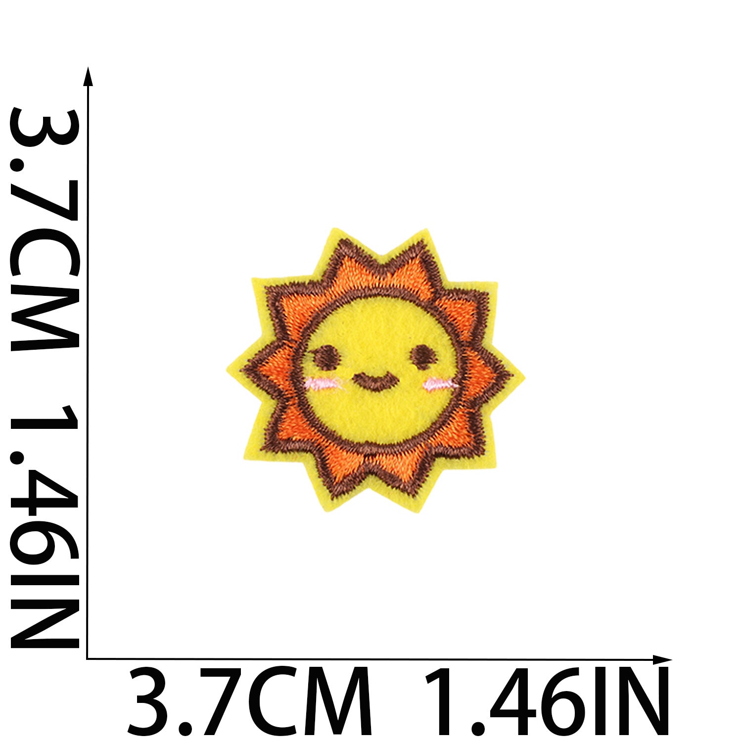 Wholesale Vacation Beach Embroidered Cloth Patch Camera Sun Sand Ball Decorative Sew On Applique For Clothing Bag Gift