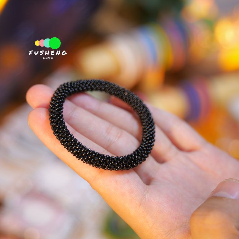 Wholesale Nepal Japanese Essential Oil Diffuser Hand-woven Solid Color Bracelet