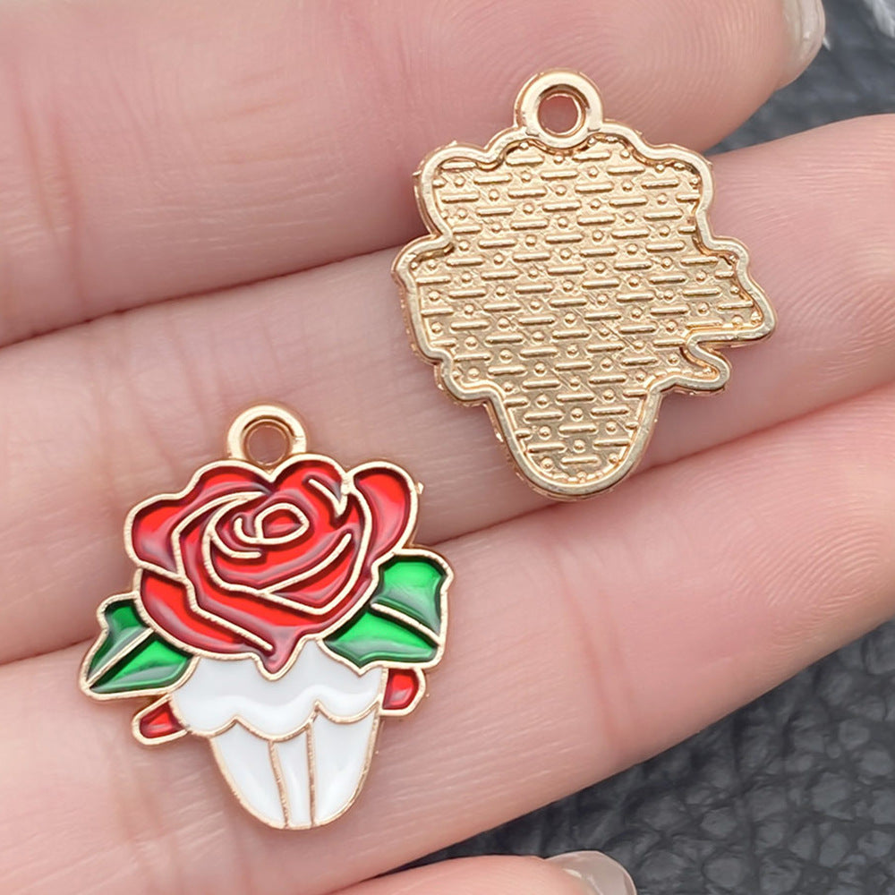 Wholesale Pink Valentine' s Day Love Accessories Pendant