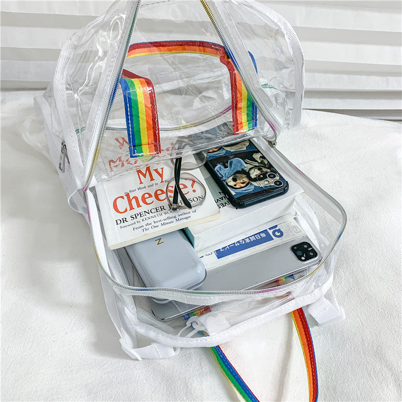 Wholesale Transparent Bag Backpack Travel Backpack