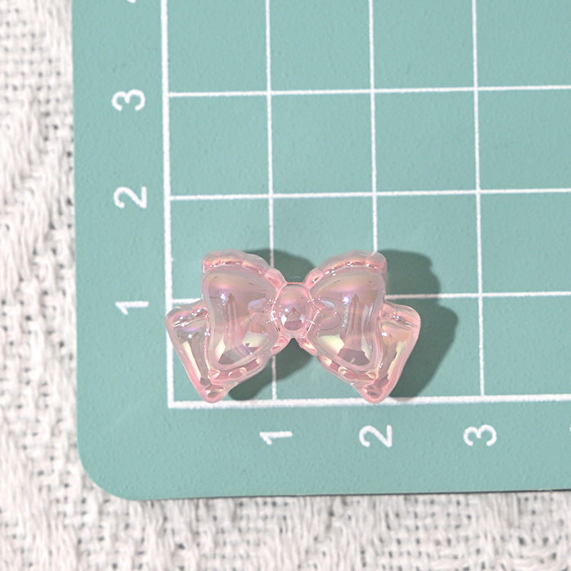 Wholesale 5pcs/pack Summer Fresh Transparent Bow Light-Changing Luminous Beads
