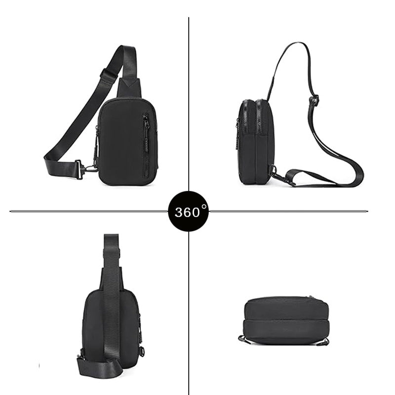 Wholesale Fashion Outdoor Leisure Polyester Adjustable Strap Single Shoulder Crossbody Bag