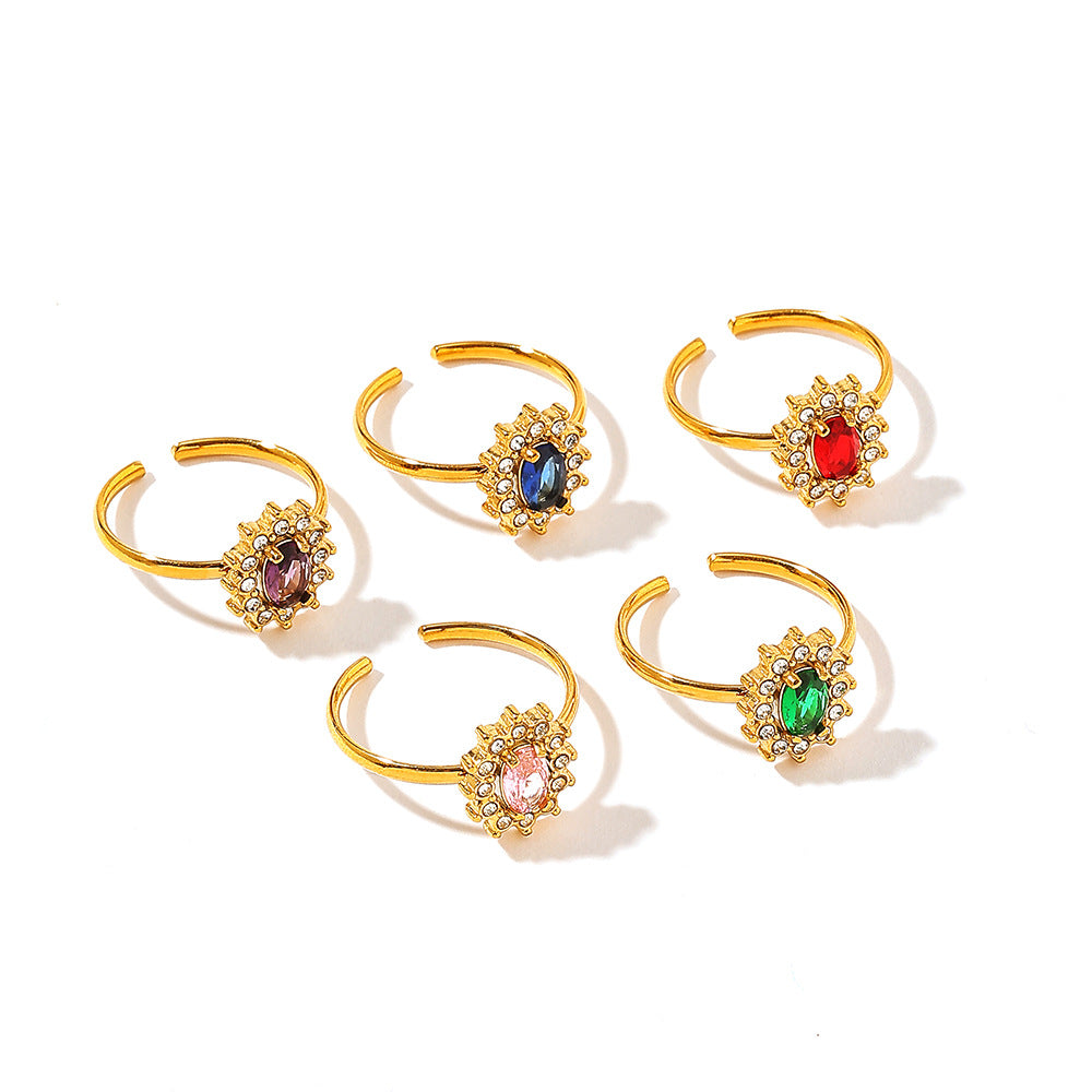 Wholesale Stainless Steel Steel Ring Personalized Fine Polished Vacuum Rings