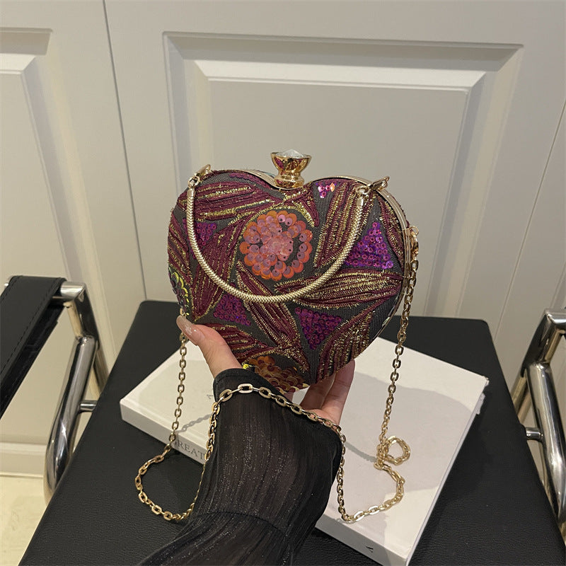 Wholesale Chain crossbody box bag evening bag