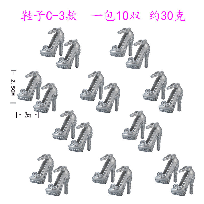 Wholesale 5pcs New style suitable for 30CM doll toy accessories shoes