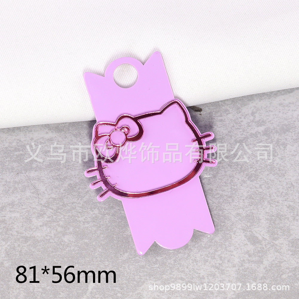 Wholesale 10pcs Blank DIY Acrylic Nameplate FlatBack