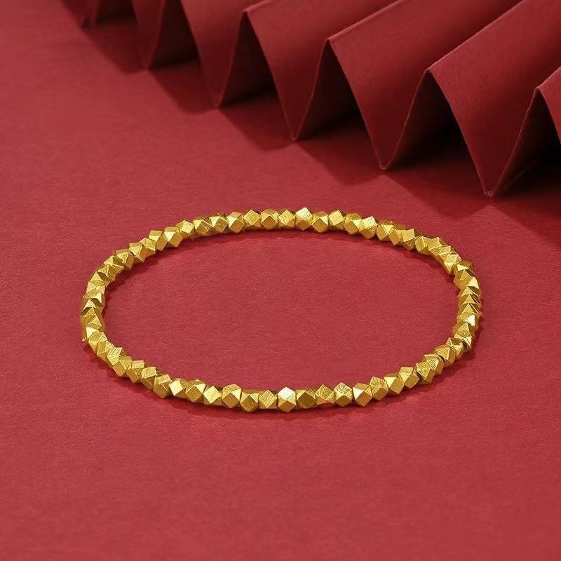 Wholesale Vietnam Sand Gold Broken Silver A Few Taels Bracelet