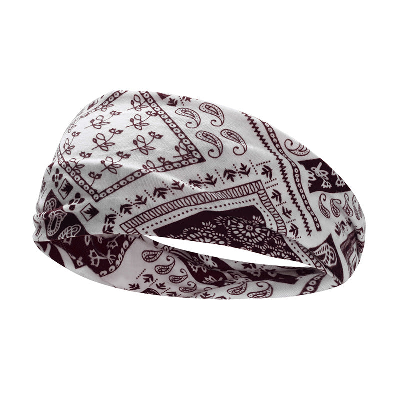 Wholesale Printed Sports Headband Yoga Hairband