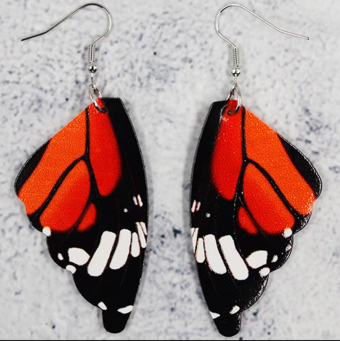 Wholesale Butterfly Wing Earrings,  Eco-Friendly Leather Earrings