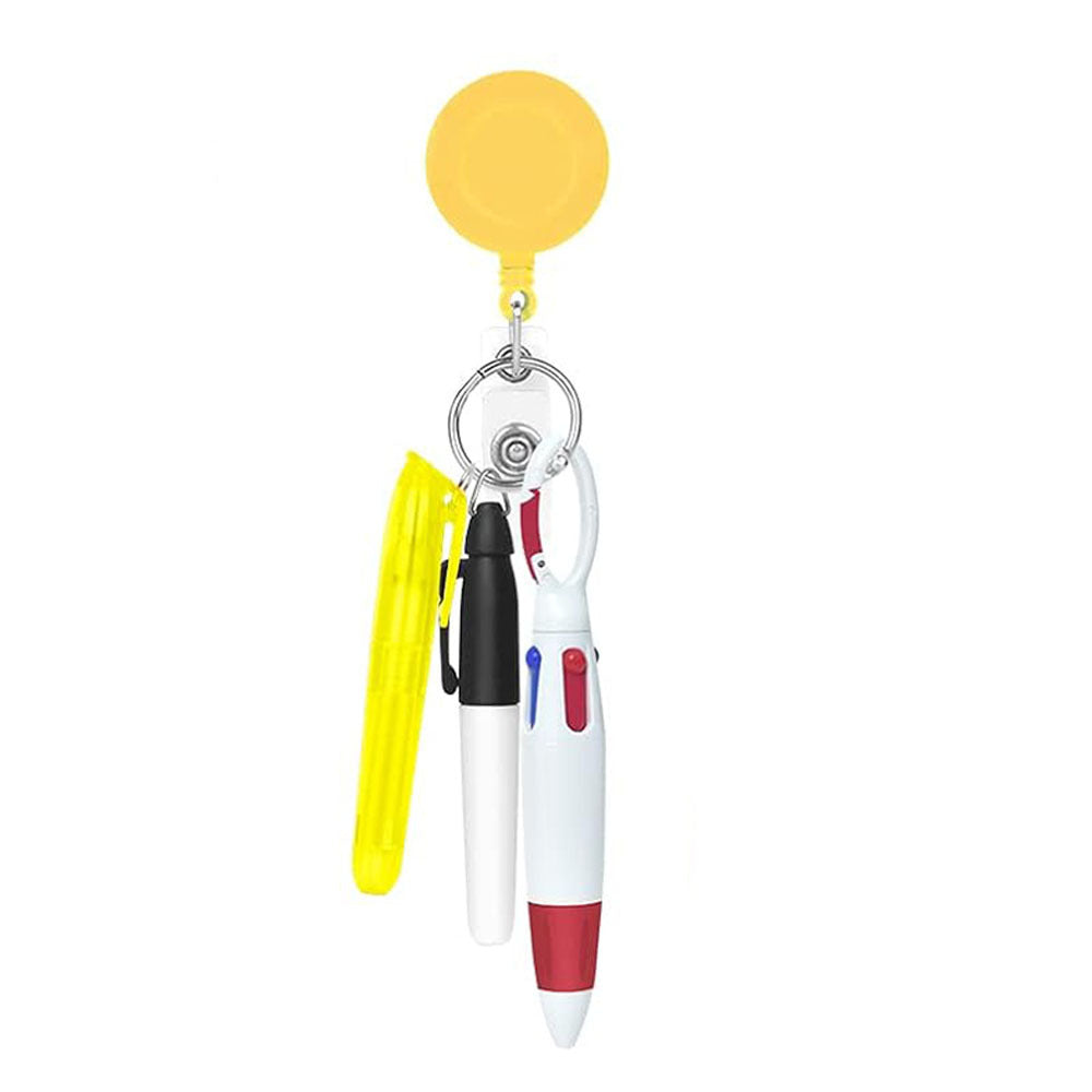 Wholesale Pen Set Medical Care Retractable Scroll Keychain