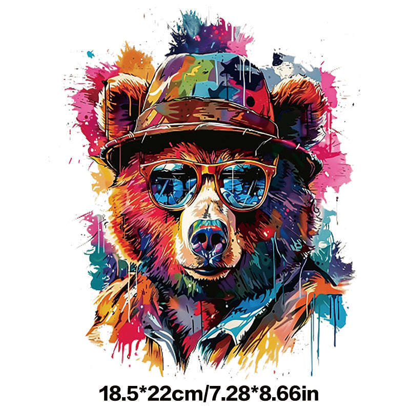 Wholesale Animal graffiti style UV DTF Ready to Press Transfers Wraps