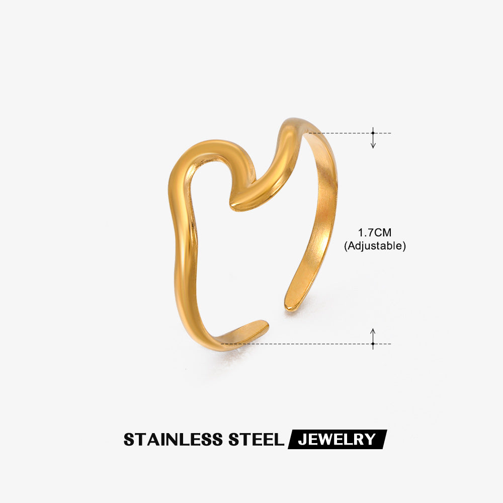 Wholesale Stainless Steel Irregular Shaped Adjustment Ring