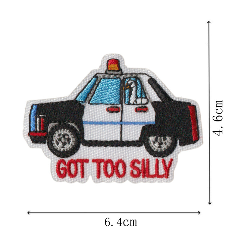 Wholesale Fun Badge Goose Cat Graphic Cloth DIY Patches