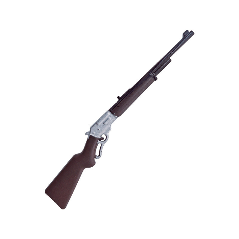 Wholesale Alloy Miniature Vintage Hunting Rifle Toy Gun Model For Dollhouse ama Craft Supply