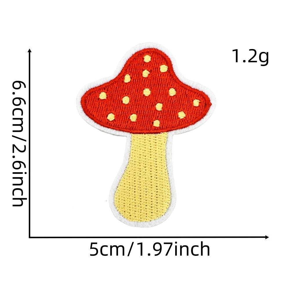 Wholesale Cartoon Autumn Harvest Embroidered Patches Pumpkin Maple Leaf Honey Pot Party Applique Decorative Craft Supply For Clothing Resale