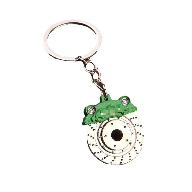 Wholesale Creative brake discs wheel hubs calipers metal keychains