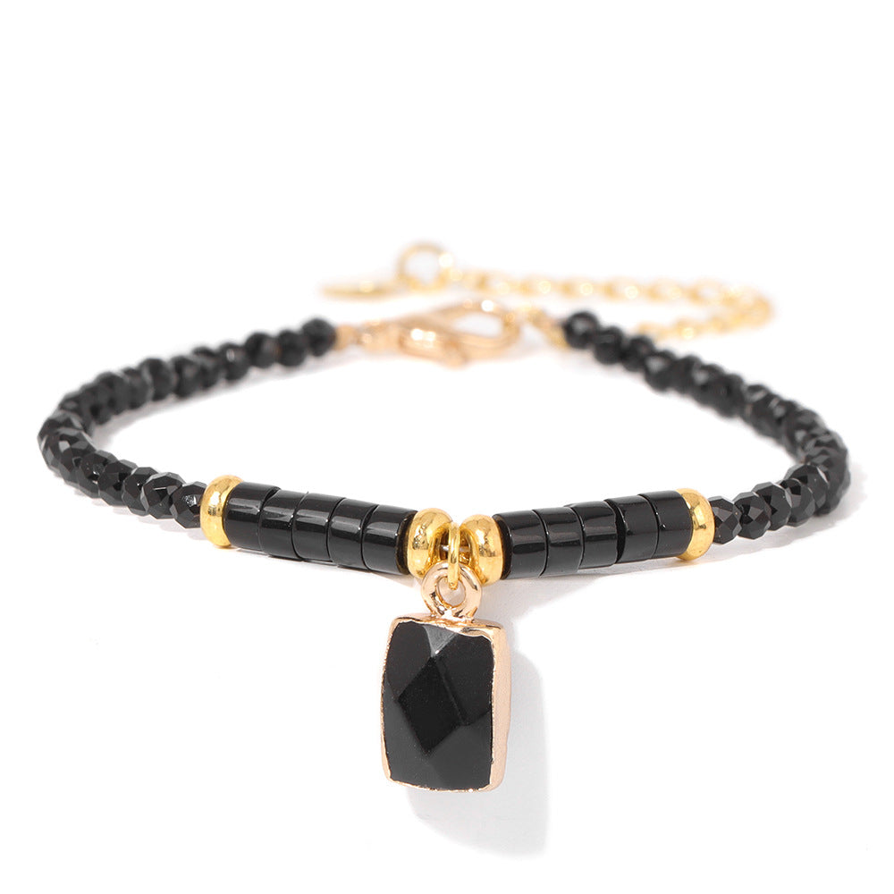 Brazalete del colgante de piedra áspera natural al por mayor