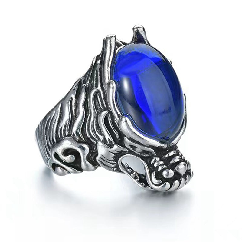 Wholesale Gothic Punk Exaggeration Alloy Adjustable Rings