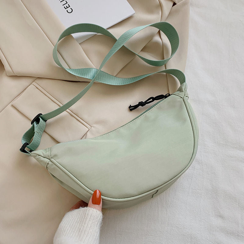 Wholesale Nylon Crossbody Shoulder Dumpling Bag