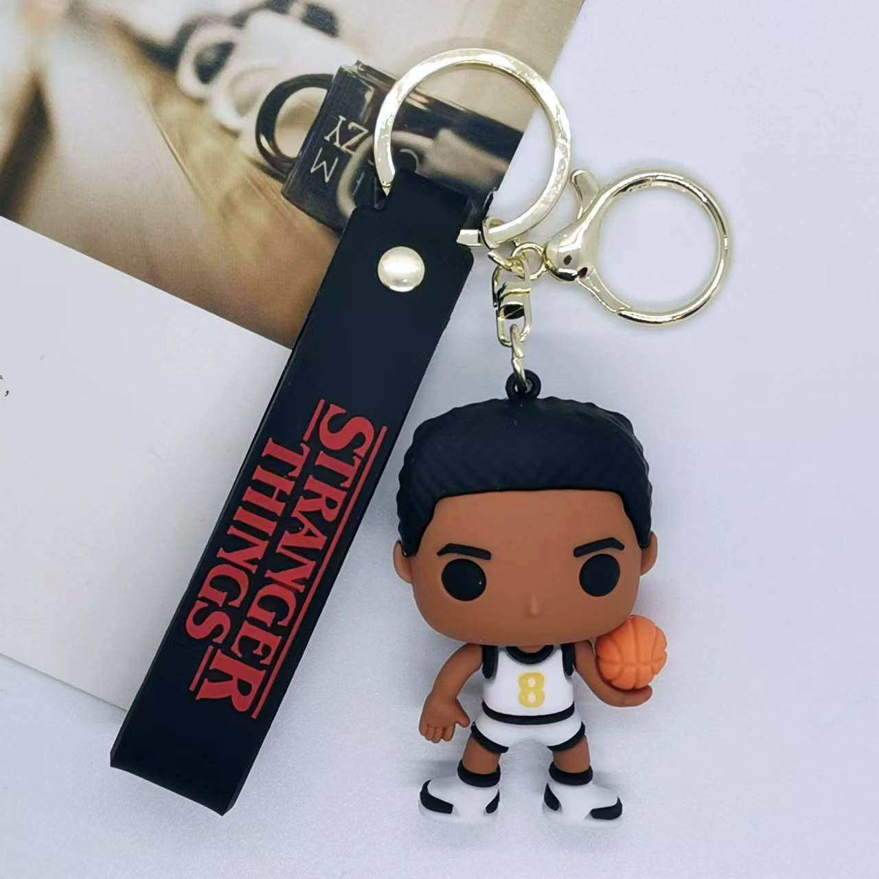 Wholesale Creative Cartoon Character Doll  PVC Keychain