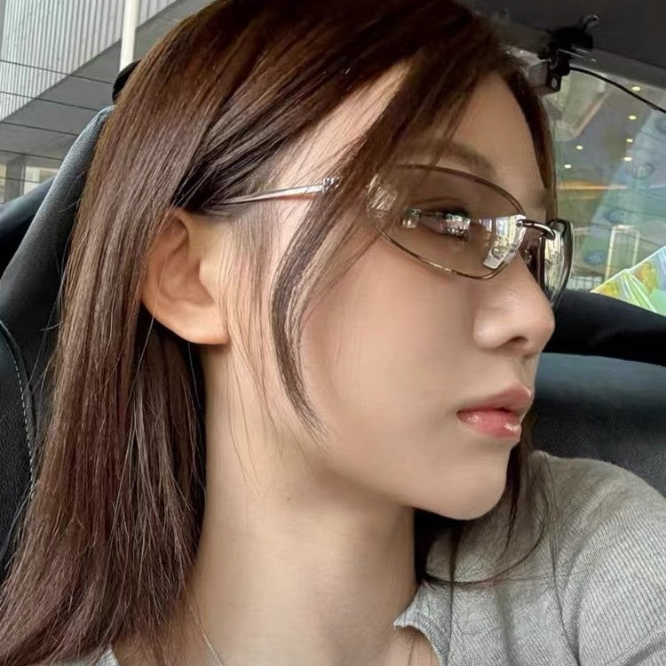 Wholesale Millennium rimless cat-eye sunglasses