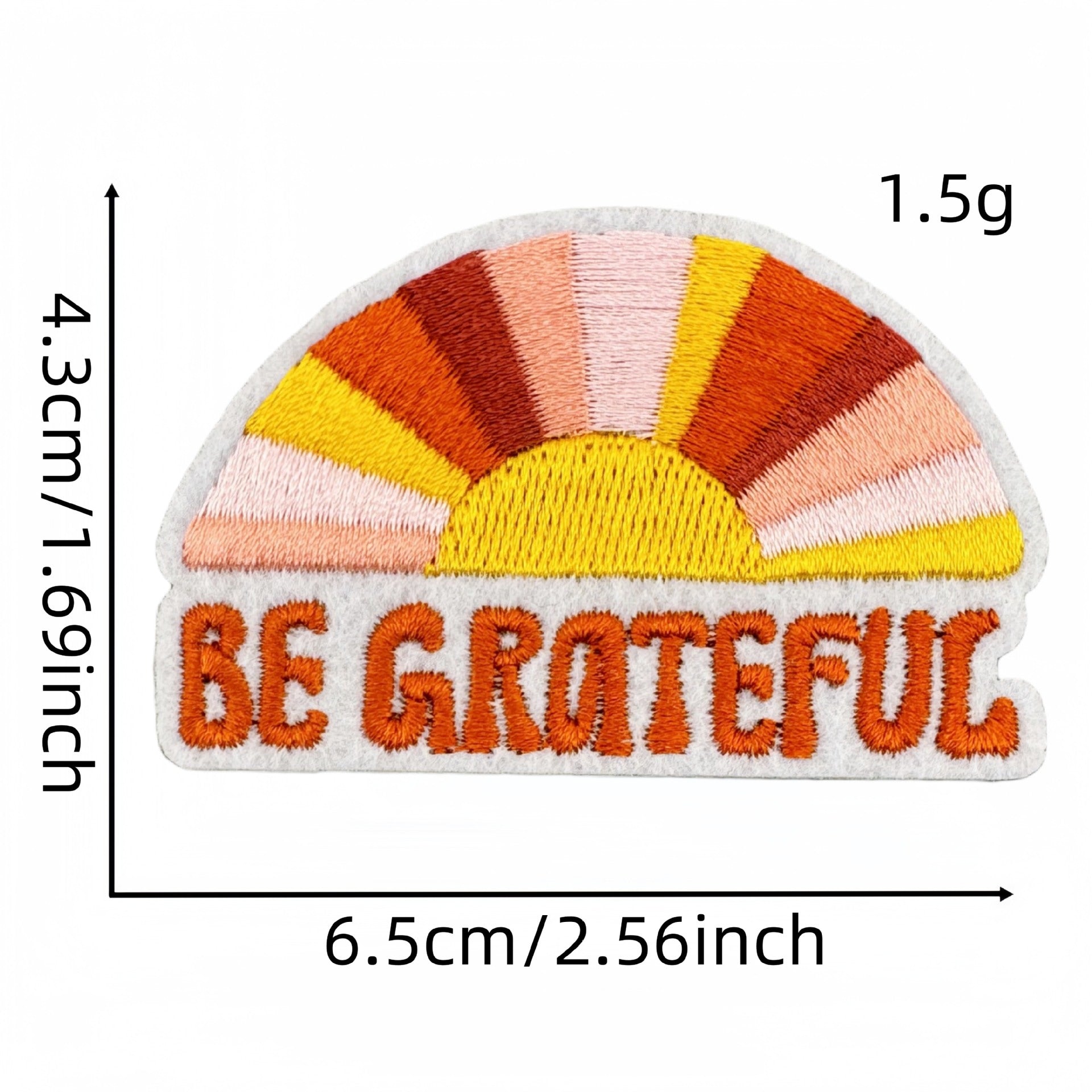 Wholesale Colorful English Letter Embroidered Iron On Patch Stylish Backpack Travel Decoration Gift