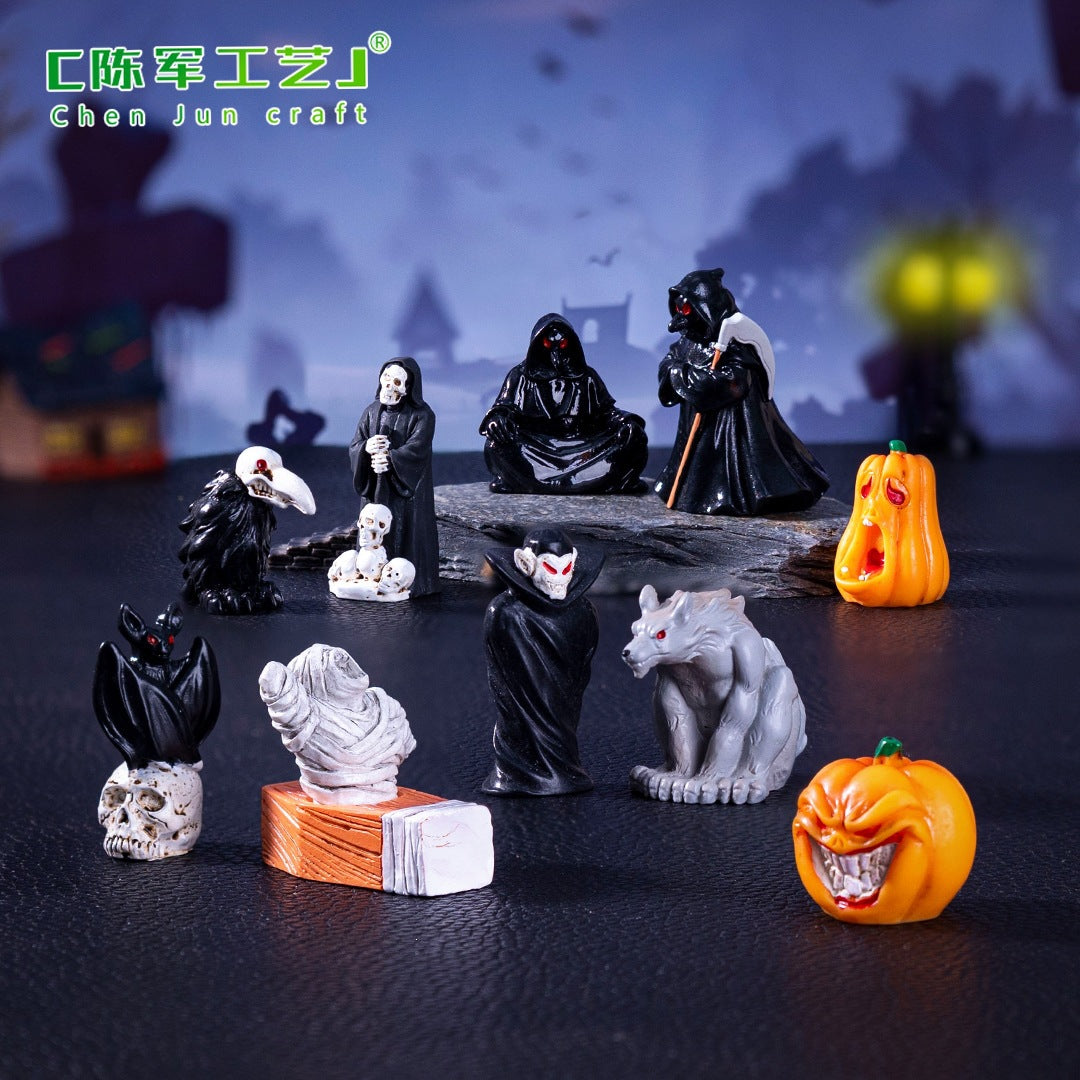 Wholesale  Vampire Resin DIY Miniature Figurine Decorative Accent