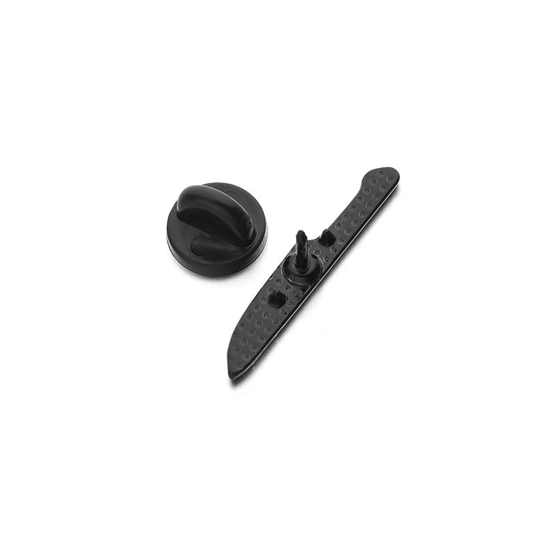 Wholesale Black and White Knife-Shaped Alloy Brooch Pin Punk Gothic Fashion Accessory for Couples Boutique Gift