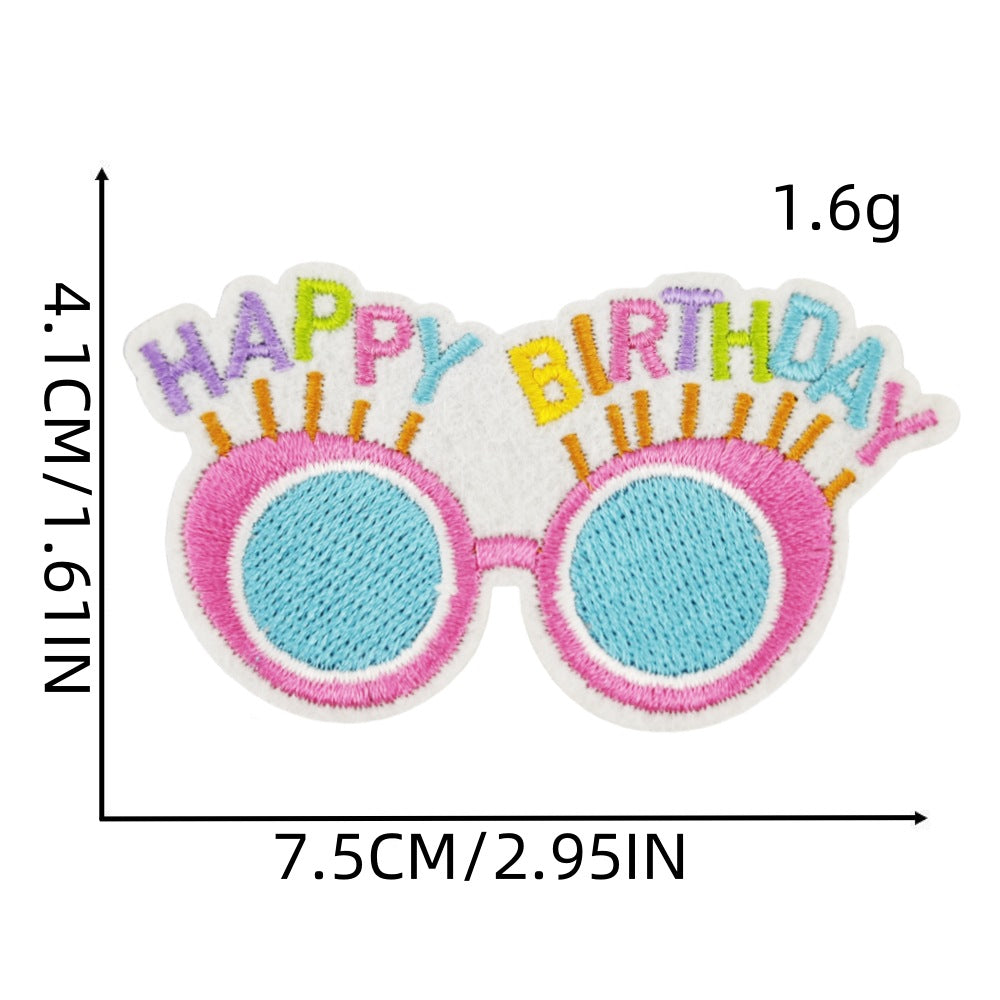 Wholesale birthday party DIY Patches