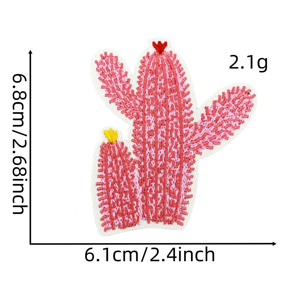 Wholesale Pink Western-style Cartoon Embroidery DIY patches