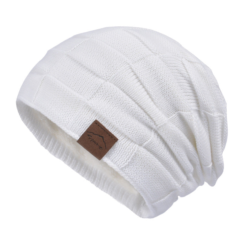 Wholesale Plush Mixed Color Fashionable All-match Beanie