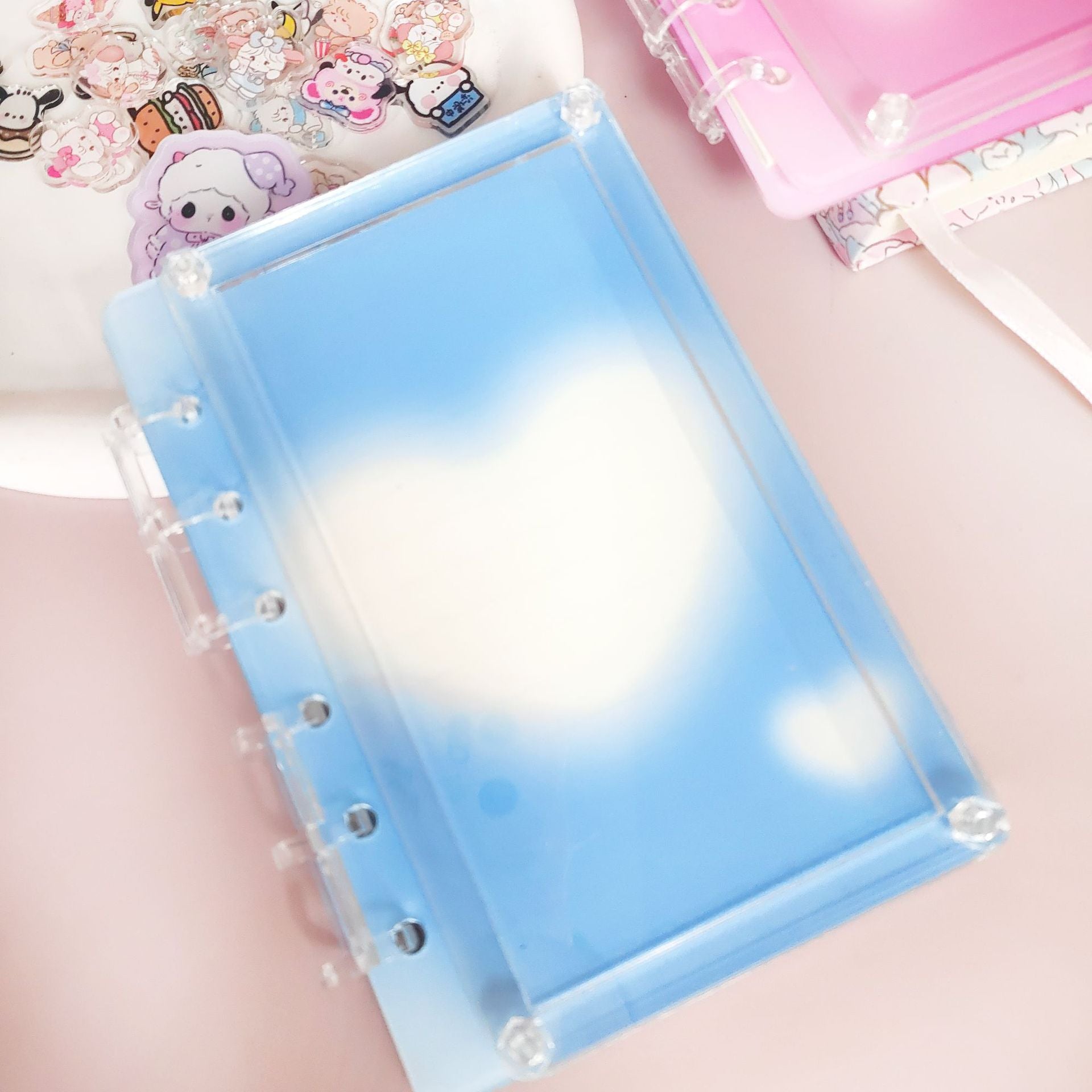 Wholesale Hot Sale A7&A5 Notebook Acrylic Quicksand Shake Notebook