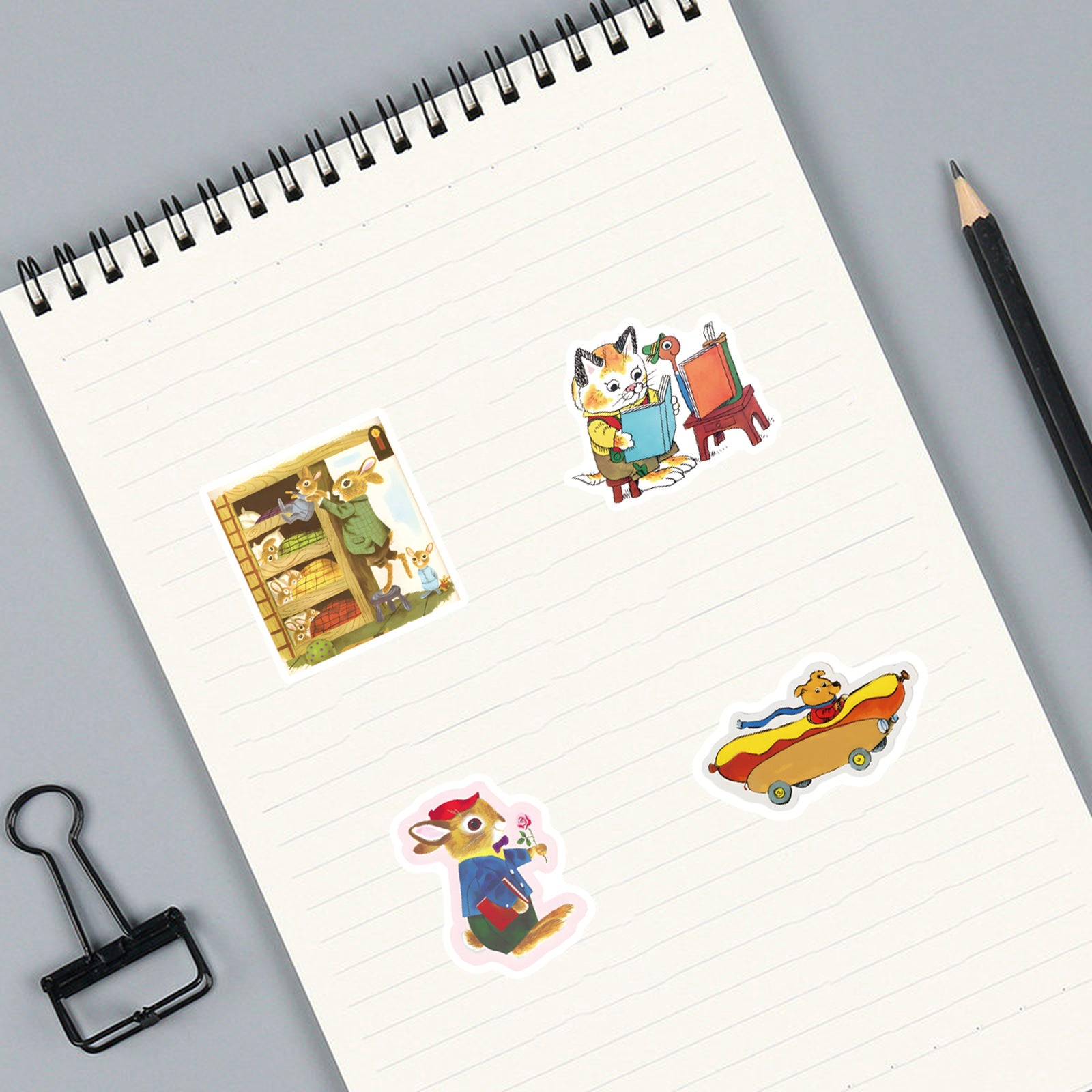 Wholesale 60 Cute ry Waterproof Vinyl Stickers
