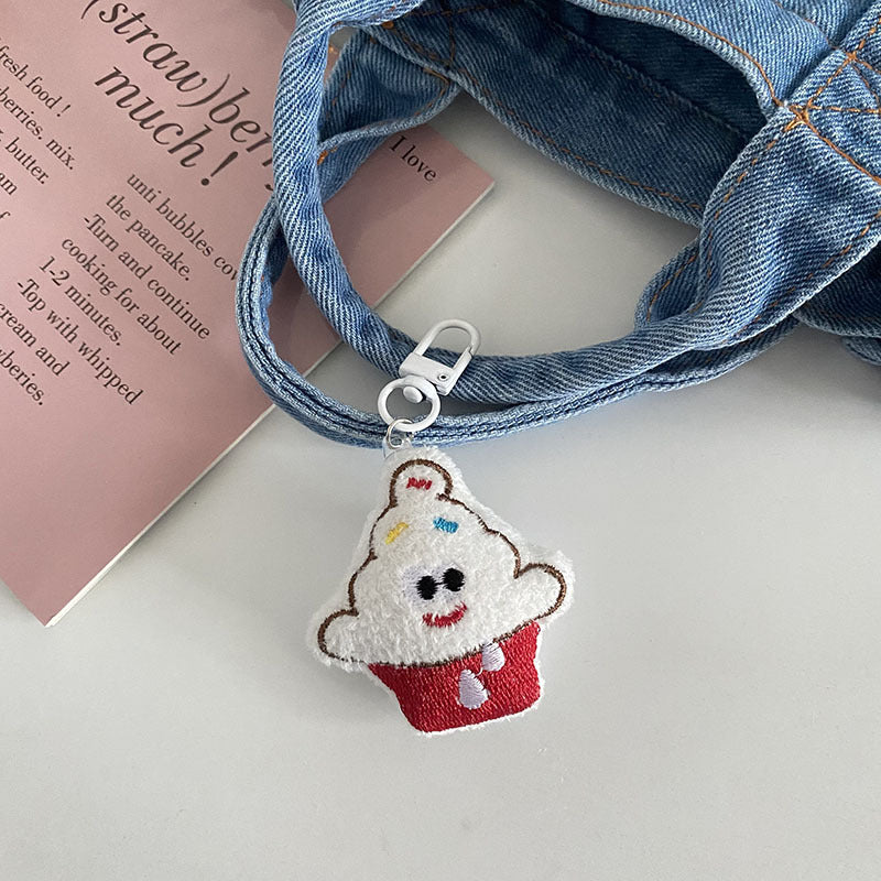 Wholesale Cute Expression Plush Keychain