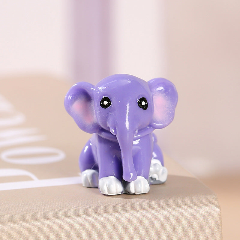 Wholesale of Elephant Resin Ornaments