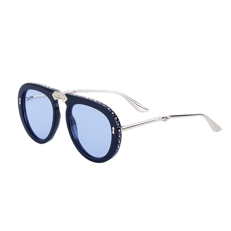 Wholesale Diamond Fashion Folding Sunglasses