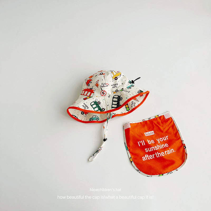 Wholesale Cotton Quick Dry Kids Printed Bucket Hat